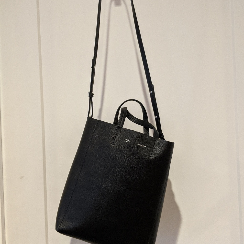 Black Celine Vertical Cabas Bag - Picture 5 of 8